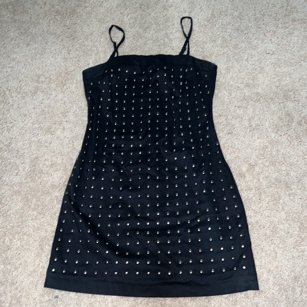 H&M Mini Dress size US 6 Studded - Picture 4 of 6